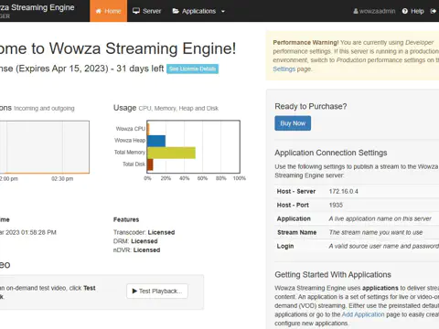 Featured Image for Wowza Streaming Engine のインストールとセットアップ
